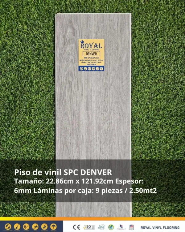 piso vinil click SPC