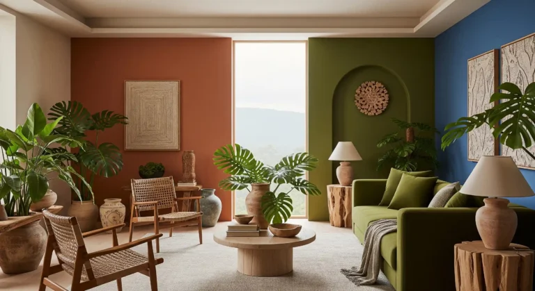 Colores y Psicología del Espacio 2026: Tierra y Serenidad