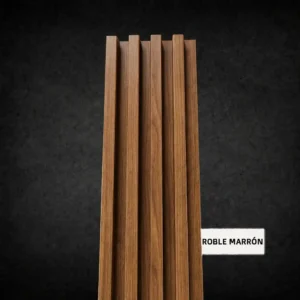 Wall Panel Pvc - Roble Marrón