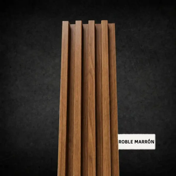 Wall Panel Pvc - Roble Marrón